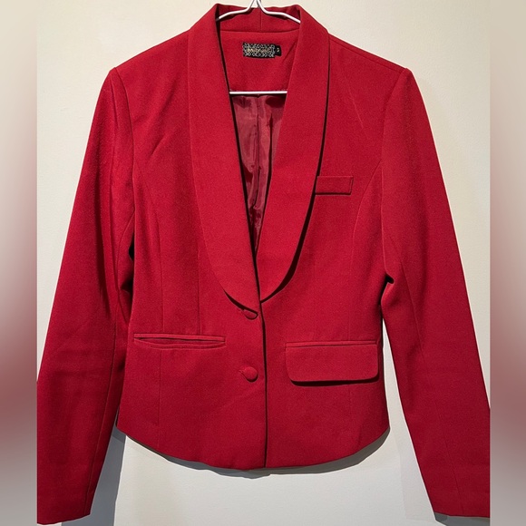 Red Blazer Jacket - Picture 1 of 5